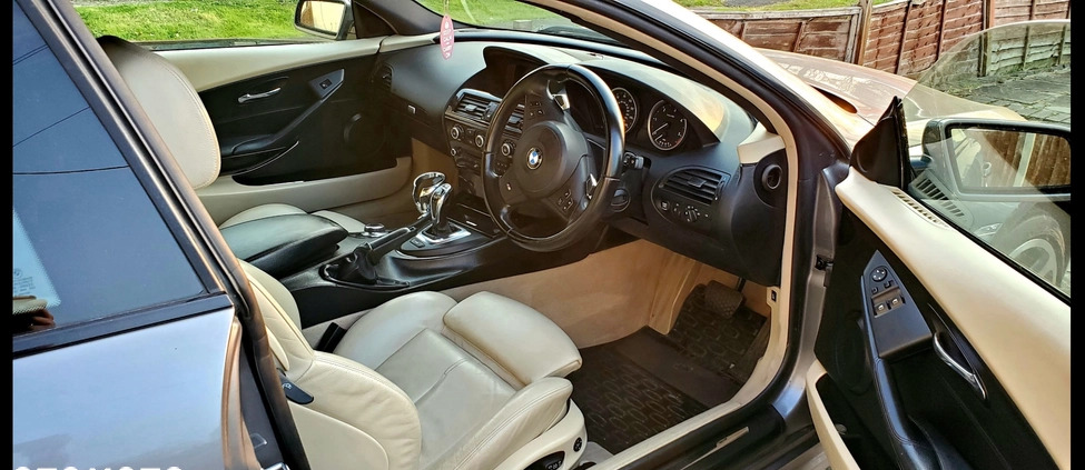 BMW Seria 6 cena 27900 przebieg: 187343, rok produkcji 2007 z Przemyśl małe 232